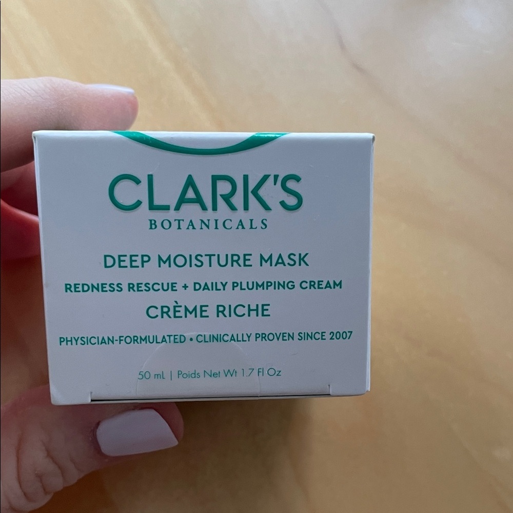 Clark’s Botanicals Deep Moisture Mask - NIB 1.7 fl oz - Picture 3 of 8